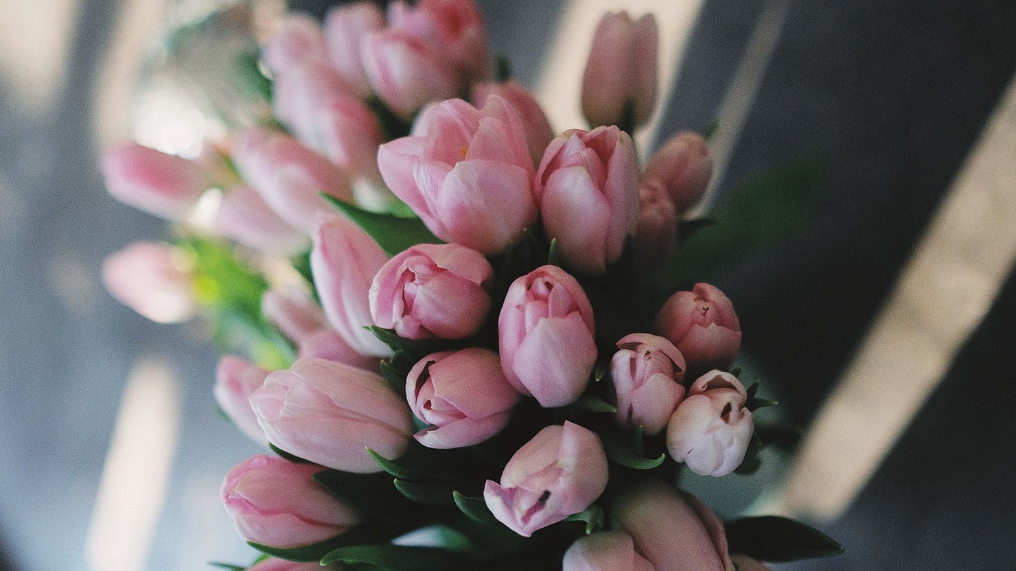 Pink Tulip bouquet