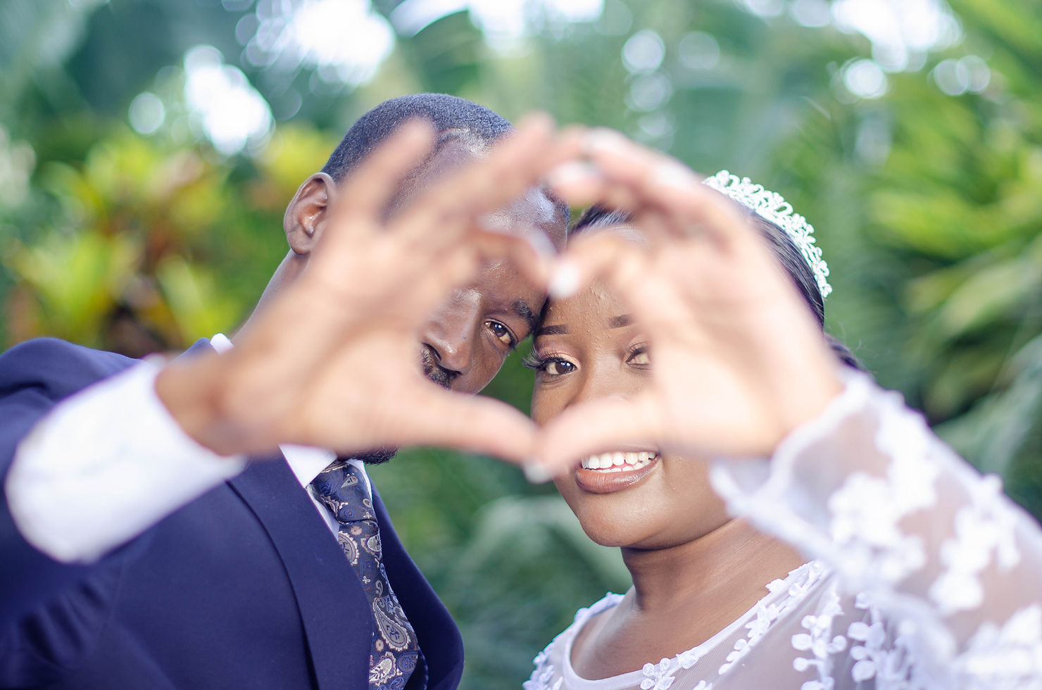 Bride and groom
