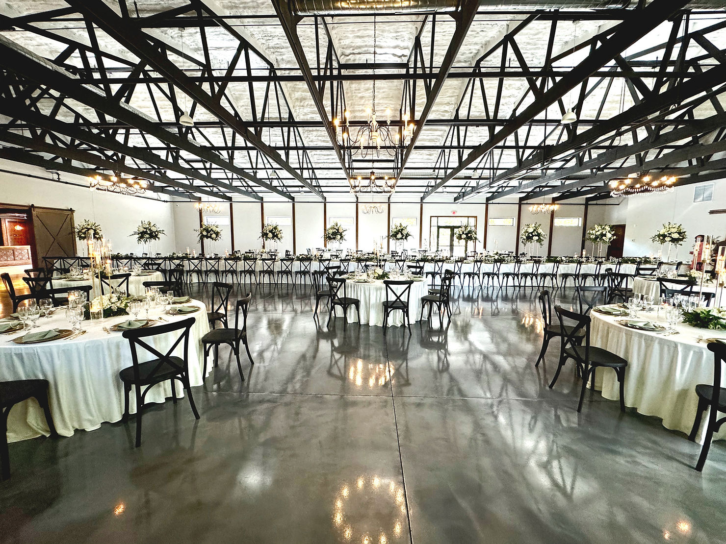 spacious wedding venue
