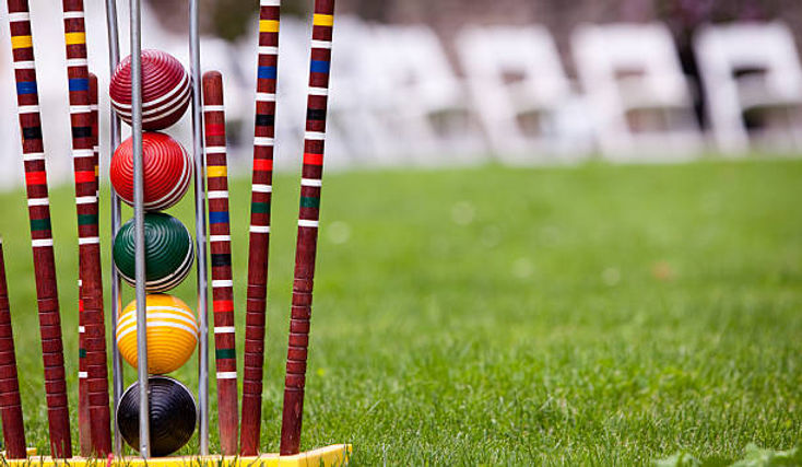 Wedding croquet